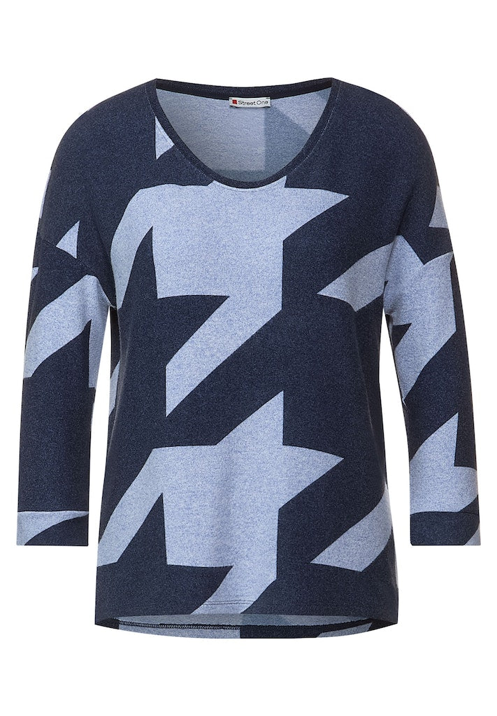 STREET ONE / Da.Sweatshirt / Style LTD QR Ellen printed – aubi-shop