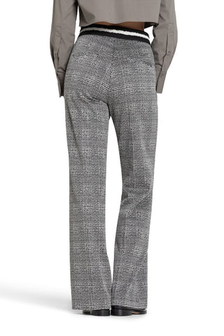 871 black/white glencheck;4