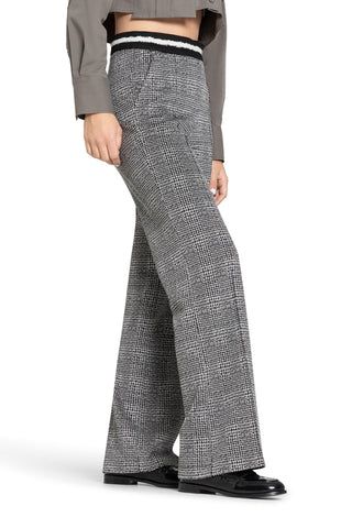 871 black/white glencheck;6