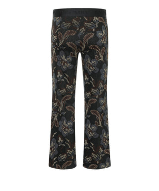 824 asian flower brown/dust b;2