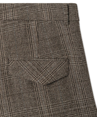 870 mouline check brown/grey;4