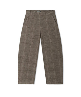 870 mouline check brown/grey;1