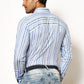 556 linen stripes denim;12