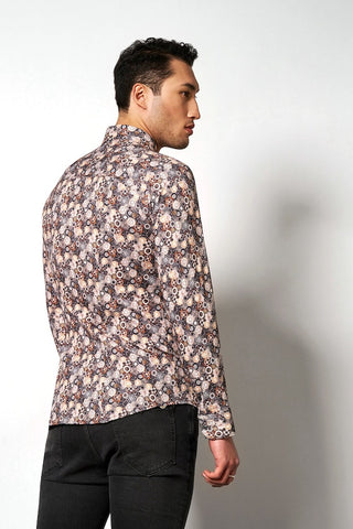 220 camel watercolour flowers;7