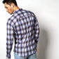 162 blue brown check;2