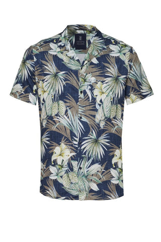 917 green hawaiian flower;6