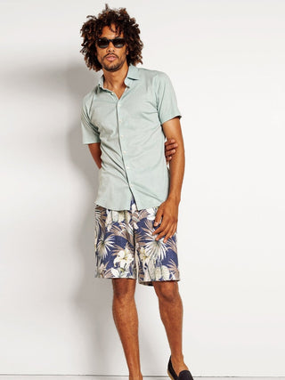 917 green hawaiian flower;15