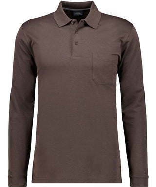 Ragman / He.Polo / Polo soft knit LS