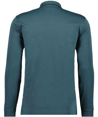 Ragman / He.Polo / Polo zip soft knit LS