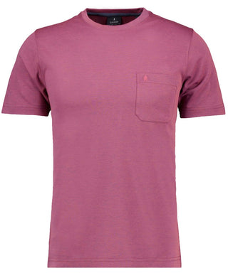 Ragman / He.T-Shirt / round neck T-shirt soft knit