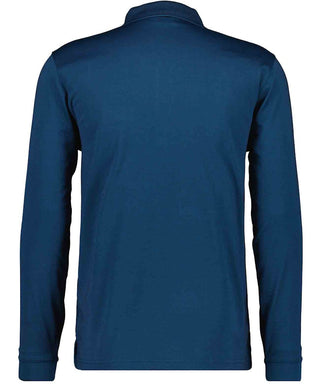 Ragman / He.Polo / Polo zip soft knit LS