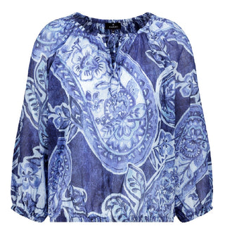 720 navy blue gemustert;7