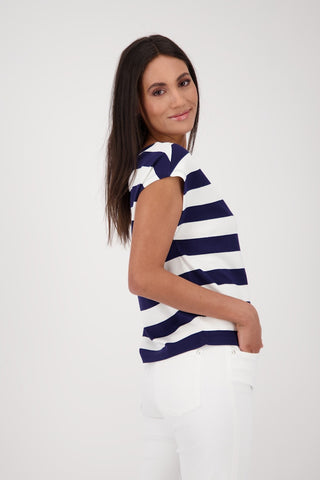 719 navy blue ringel;2