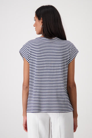 719 navy blue ringel;3