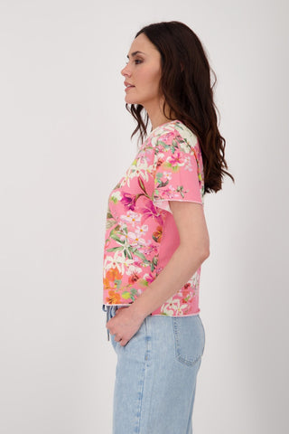 446 coral pink gemustert;8