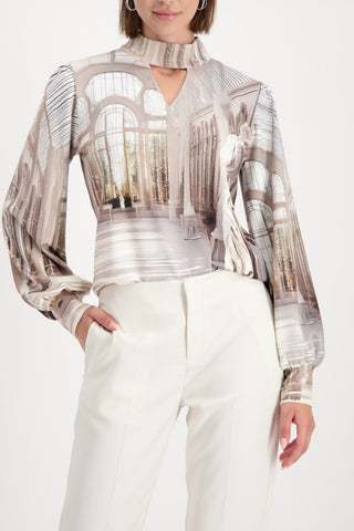 136 almond gemustert;1