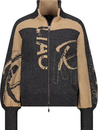 890 anthra melange gemustert;1