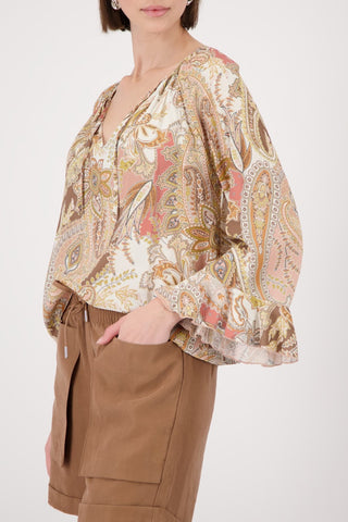 525 mocca gemustert;2