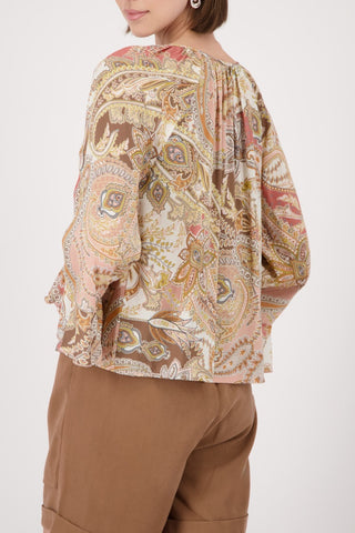 525 mocca gemustert;3