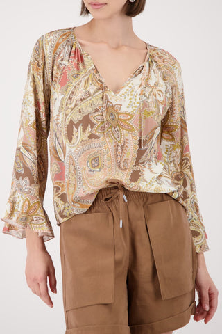 525 mocca gemustert;1