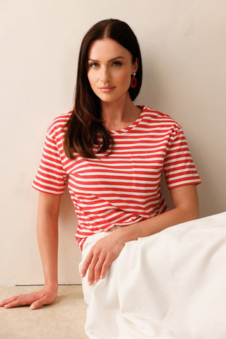 314 coral red ringel;4