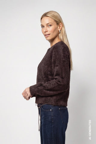 MONARI / Da.Strickjacke, Poncho / Strickjacke