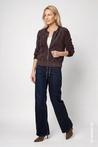 MONARI / Da.Strickjacke, Poncho / Strickjacke