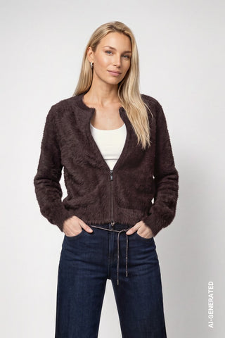 MONARI / Da.Strickjacke, Poncho / Strickjacke