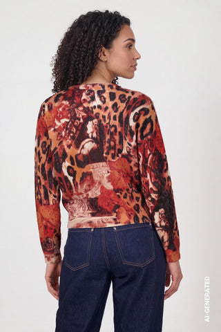 265 autumn red gemustert;3