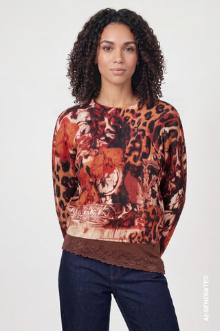 265 autumn red gemustert;1