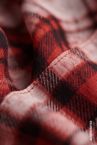 265 autumn red gemustert;10