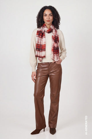 265 autumn red gemustert;11