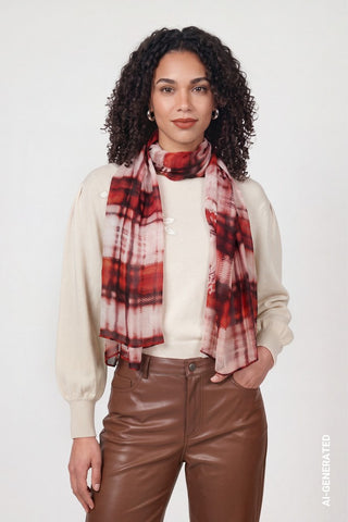 265 autumn red gemustert;7