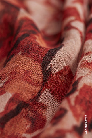 265 autumn red gemustert;4