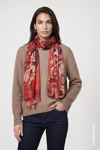 265 autumn red gemustert;1