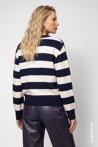 792 dark blue gemustert;3