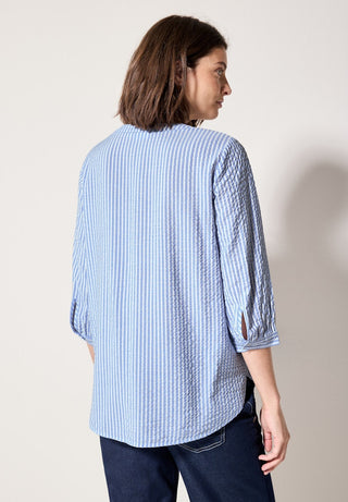 21838 blouse blue;11