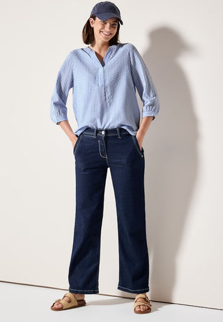 21838 blouse blue;12