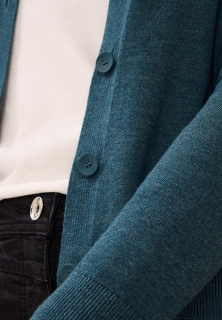16838 dull teal blue melange;20