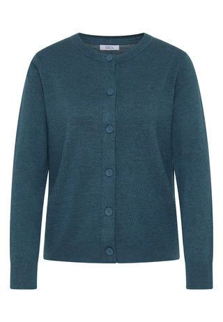 16838 dull teal blue melange;15