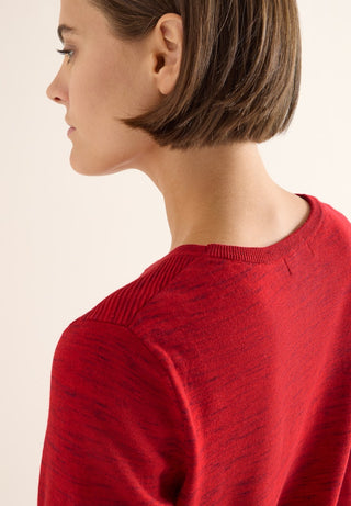 16931 fiery red heather melange;20