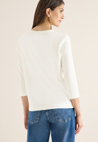 Cecil / Da.Shirt, Polo / NOS Solid Rib T-Shirt