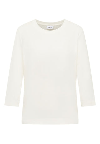 Cecil / Da.Shirt, Polo / NOS Solid Rib T-Shirt