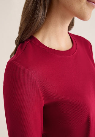 Cecil / Da.Shirt, Polo / NOS Solid Rib T-Shirt