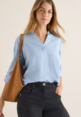 17301 light sky blue melange;3