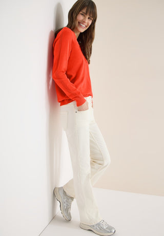 Cecil / Da.Strick / NOS_Basic V-Neck Pullover