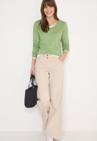 17385 bamboo green melange;31