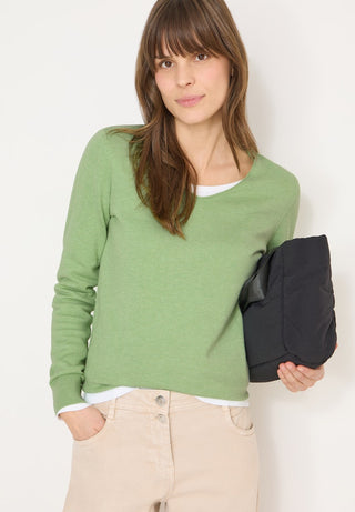 17385 bamboo green melange;33