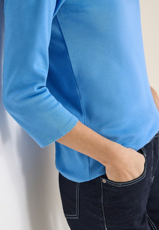 Cecil / Da.Shirt, Polo / NOS Basic Boatneck