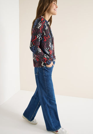 37651 black multi melange;6